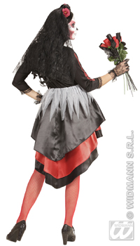 DEGUISEMENT SANTA MUERTE - Déguisements femmes - Costumes - Halloween - Fête en Fête - Déguisements, mariages, baptêmes, articles de fête, halloween 