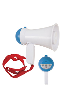 MEGAPHONE - Faire du bruit - Articles supporters et drapeaux - Fête en Fête - Déguisements, mariages, baptêmes, articles de fête, halloween 