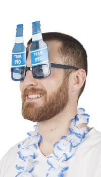 LUNETTES TEAM EVG - Lunettes - Accessoires - Déguisements et accessoires - Fête en Fête - Déguisements, mariages, baptêmes, articles de fête, halloween 