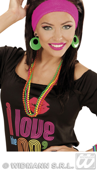 COLLIER PERLES, LOT DE 4 - Bijoux - Accessoires - Déguisements et accessoires - Fête en Fête - Déguisements, mariages, baptêmes, articles de fête, halloween 