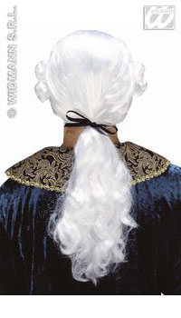 PERRUQUE MARQUIS - Perruques - Perruques et postiches - Déguisements et accessoires - Fête en Fête - Déguisements, mariages, baptêmes, articles de fête, halloween 