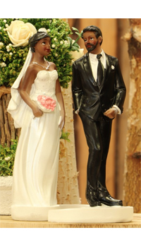 FIGURINE MARIAGE  - Mariage - Hymens - Mariages, baptêmes, communions - Fête en Fête - Déguisements, mariages, baptêmes, articles de fête, halloween 