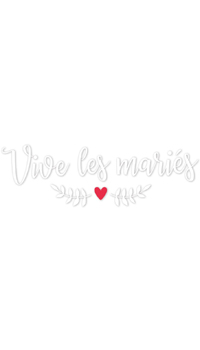STICKER VOITURE VIVE LES MARIES - Décos voitures - Mariages, baptêmes, communions - Fête en Fête - Déguisements, mariages, baptêmes, articles de fête, halloween 