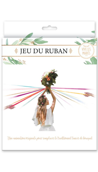JEU DES RUBANS  - Divers cérémonies - Mariages, baptêmes, communions - Fête en Fête - Déguisements, mariages, baptêmes, articles de fête, halloween 
