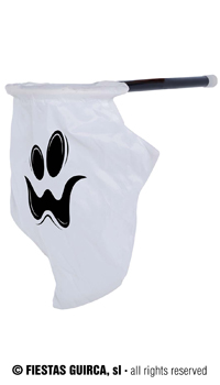 SAC A BONBONS FANTOME - Accessoires halloween - Halloween - Fête en Fête - Déguisements, mariages, baptêmes, articles de fête, halloween 