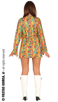 DEGUISEMENT HIPPIE - Femmes - Costumes - Déguisements et accessoires - Fête en Fête - Déguisements, mariages, baptêmes, articles de fête, halloween 