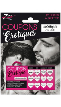 JEU A GRATTER MONSIEUR AU DEFI - Jeux pour adultes - Cadeaux humoristiques - Fêtes et anniversaires - Fête en Fête - Déguisements, mariages, baptêmes, articles de fête, halloween 