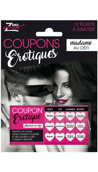 JEU A GRATTER MADAME AU DEFI - Jeux pour adultes - Cadeaux humoristiques - Fêtes et anniversaires - Fête en Fête - Déguisements, mariages, baptêmes, articles de fête, halloween 