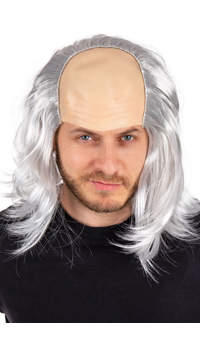 CRANE AVEC CHEVEUX - Perruques - Perruques et postiches - Déguisements et accessoires - Fête en Fête - Déguisements, mariages, baptêmes, articles de fête, halloween 