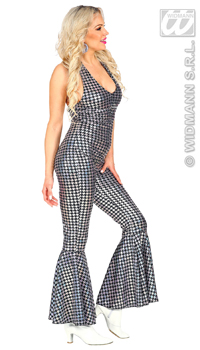 DEGUISEMENT DISCO ARGENT - Femmes - Costumes - Déguisements et accessoires - Fête en Fête - Déguisements, mariages, baptêmes, articles de fête, halloween 