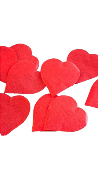 CANON A CONFETTI COEUR ROUGE - Articles à lancer - Mariages, baptêmes, communions - Fête en Fête - Déguisements, mariages, baptêmes, articles de fête, halloween 
