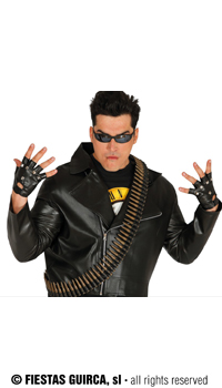 GANTS DE PUNK, LA PAIRE - gants et ceintures - Accessoires - Déguisements et accessoires - Fête en Fête - Déguisements, mariages, baptêmes, articles de fête, halloween 