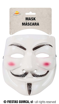 MASQUE ANONYME - Masques - Halloween - Fête en Fête - Déguisements, mariages, baptêmes, articles de fête, halloween 