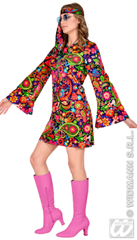 DEGUISEMENT HIPPIE - Femmes - Costumes - Déguisements et accessoires - Fête en Fête - Déguisements, mariages, baptêmes, articles de fête, halloween 