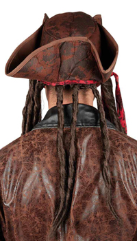 CHAPEAU PIRATE - Chapeaux et coiffes - Accessoires - Déguisements et accessoires - Fête en Fête - Déguisements, mariages, baptêmes, articles de fête, halloween 