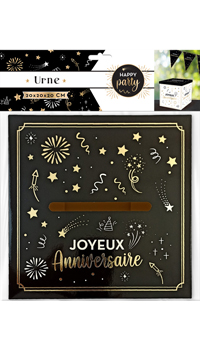 URNE ANNIVERSAIRE - Pinatas, livres d