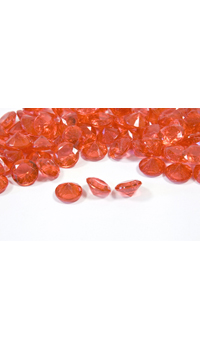 DIAMANTS ROUGES - Accessoires à parsemer - Décos tables - Mariages, baptêmes, communions - Fête en Fête - Déguisements, mariages, baptêmes, articles de fête, halloween 