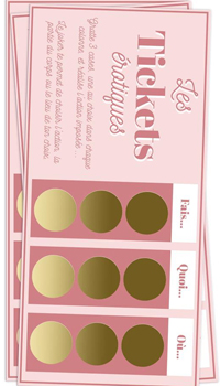 JEU A GRATTER LES DEFIS EROTIQUES - Jeux pour adultes - Cadeaux humoristiques - Fêtes et anniversaires - Fête en Fête - Déguisements, mariages, baptêmes, articles de fête, halloween 