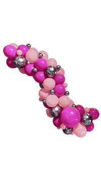 KIT ARCHE + BALLONS ROSE - Guirlandes, lampions, ballons, déco - Fêtes - Fêtes et anniversaires - Fête en Fête - Déguisements, mariages, baptêmes, articles de fête, halloween 