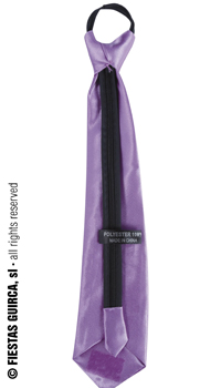 CRAVATE VIOLETTE - Cravates, noeuds papillon et bretelles - Accessoires - Déguisements et accessoires - Fête en Fête - Déguisements, mariages, baptêmes, articles de fête, halloween 
