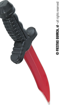 COUTEAU SANGLANT  - Pistolets, sabres, épées et autres armes - Accessoires - Déguisements et accessoires - Fête en Fête - Déguisements, mariages, baptêmes, articles de fête, halloween 