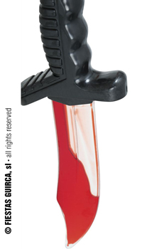 COUTEAU SANGLANT  - Pistolets, sabres, épées et autres armes - Accessoires - Déguisements et accessoires - Fête en Fête - Déguisements, mariages, baptêmes, articles de fête, halloween 