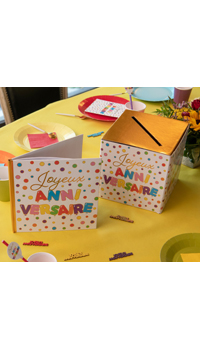 URNE ANNIVERSAIRE - Pinatas, livres d