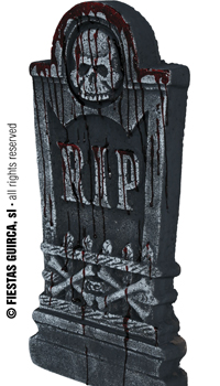 PIERRE TOMBALE RIP - Décorations halloween - Halloween - Fête en Fête - Déguisements, mariages, baptêmes, articles de fête, halloween 