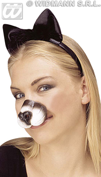 NEZ DE CHAT - Corps humain - Perruques et postiches - Déguisements et accessoires - Fête en Fête - Déguisements, mariages, baptêmes, articles de fête, halloween 