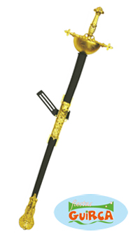 SABRE MOUSQUETAIRE - Pistolets, sabres, épées et autres armes - Accessoires - Déguisements et accessoires - Fête en Fête - Déguisements, mariages, baptêmes, articles de fête, halloween 