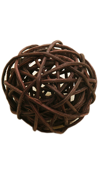 BOULE ROTIN CHOCOLAT DIAMETRE 3.5cm, PAQUET DE 6 - Accessoires à parsemer - Décos tables - Mariages, baptêmes, communions - Fête en Fête - Déguisements, mariages, baptêmes, articles de fête, halloween 