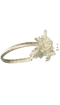 SERRE-TETE ENFANT IVOIRE - Coiffes - Accessoires de la mariée - Mariages, baptêmes, communions - Fête en Fête - Déguisements, mariages, baptêmes, articles de fête, halloween 