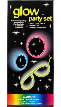 KIT ACCESOIRES LUMINEUX - Divers accesoires - Accessoires - Déguisements et accessoires - Fête en Fête - Déguisements, mariages, baptêmes, articles de fête, halloween 
