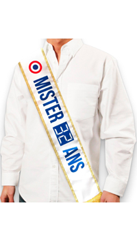 ECHARPE JE FETE MES ... ANS - Echarpes et sous-vêtements - Cadeaux humoristiques - Fêtes et anniversaires - Fête en Fête - Déguisements, mariages, baptêmes, articles de fête, halloween 