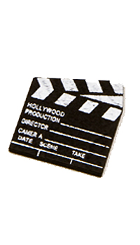 CLAP DE CINEMA, LOT DE 25 - Guirlandes, lampions, ballons, déco - Fêtes - Fêtes et anniversaires - Fête en Fête - Déguisements, mariages, baptêmes, articles de fête, halloween 