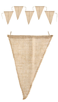 GUIRLANDE JUTE - Guirlandes - Décos salle et lieu de réception - Mariages, baptêmes, communions - Fête en Fête - Déguisements, mariages, baptêmes, articles de fête, halloween 