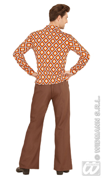 CHEMISE HIPPIE / DISCO - Hommes - Costumes - Déguisements et accessoires - Fête en Fête - Déguisements, mariages, baptêmes, articles de fête, halloween 