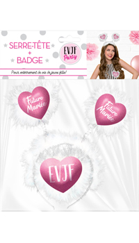 SET FUTURE MARIEE - Gages et accessoires - Enterrements vie de célibataire - Fêtes et anniversaires - Fête en Fête - Déguisements, mariages, baptêmes, articles de fête, halloween 